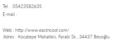 Eastncool Suites telefon numaralar, faks, e-mail, posta adresi ve iletiim bilgileri